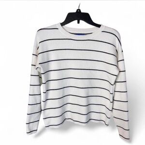 Apt.9 Super Soft Ribbed Striped Sweater XS